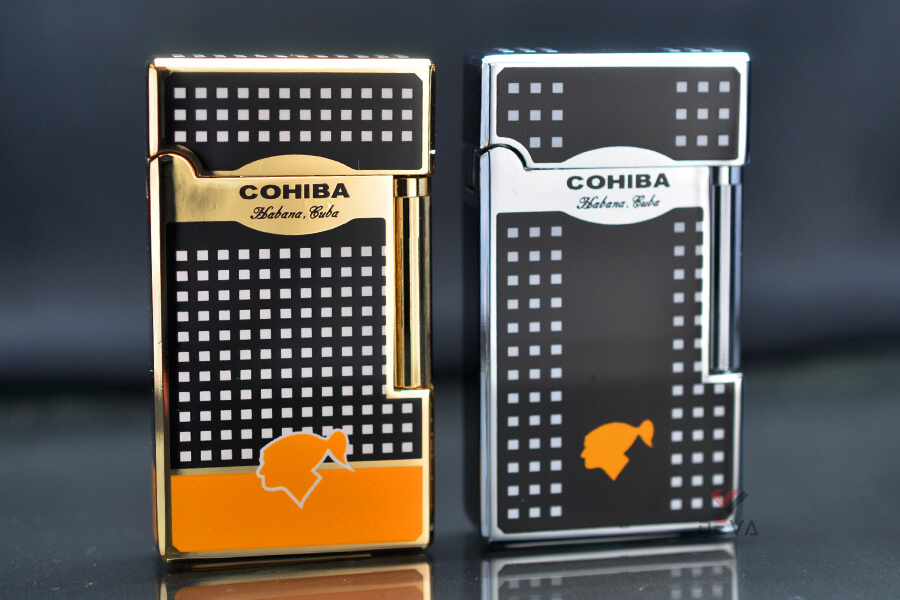 Bật Lửa Khò 1 Tia Kèm Đục Cohiba Đánh Đá COB-169