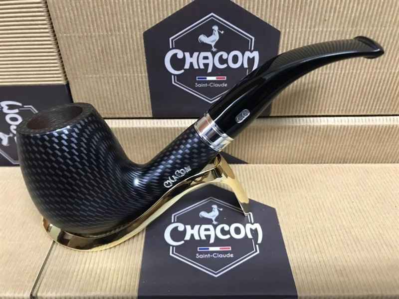 Tẩu gỗ thạch nam Chacom Carbone 851